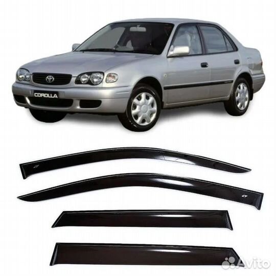 Ветровики Тойота Королла E110 95-02г Cobra Tuning