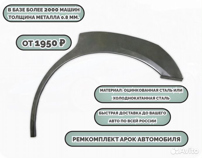 Ремонтные арки на автомобиль