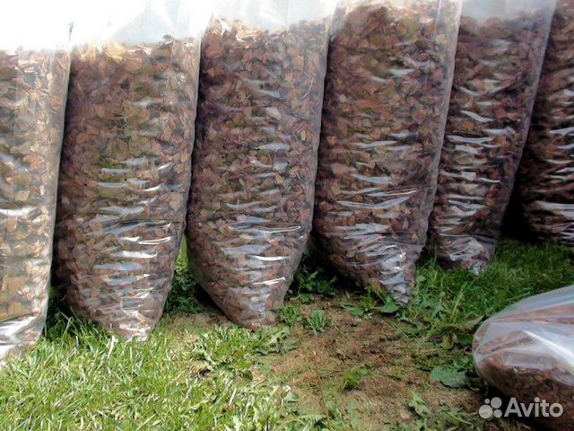 Кора сосновая в мешках 60л в Львовском