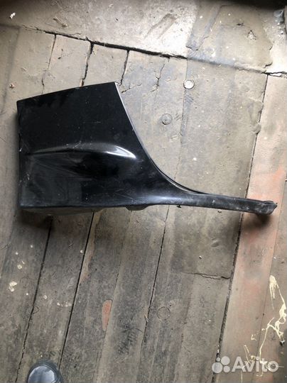 Клык на передний бампер subaru impreza wrx sti