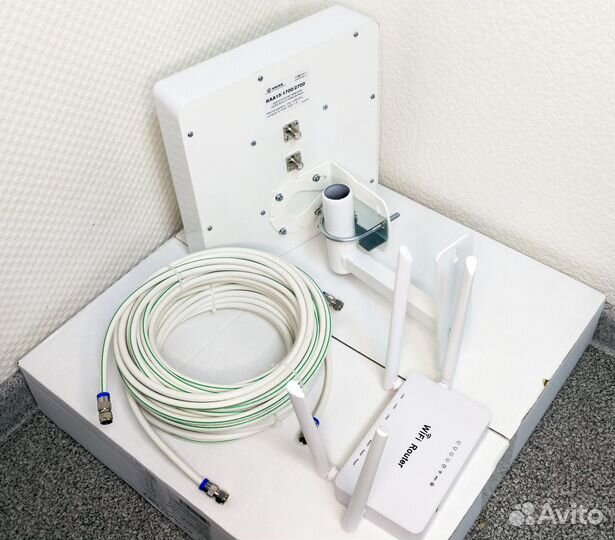 Mimo комплект усилитель интернета 4G с Wi-Fi