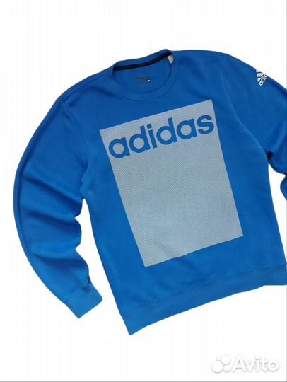 Свитшот Adidas Essentials лого на спине (М-L)