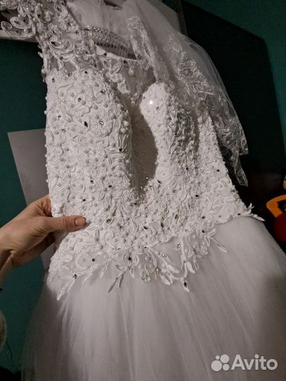 Свадебное платье 40 42