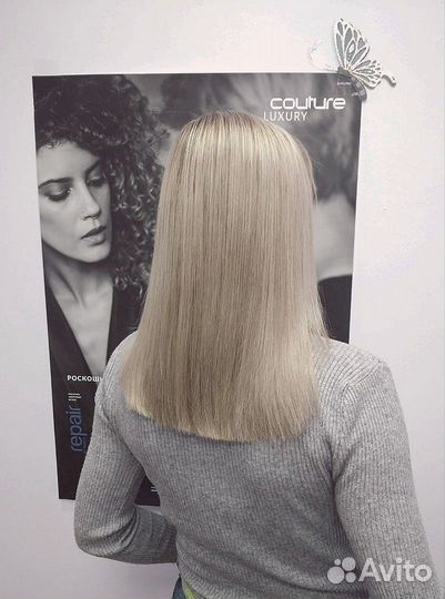 Стрижка и окрашивание волос