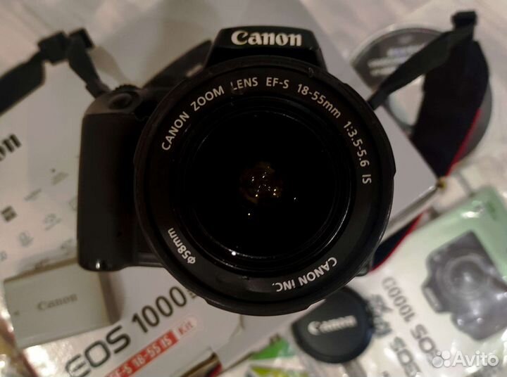 Canon EOS 1000D Цифровой, зеркальный ф-т