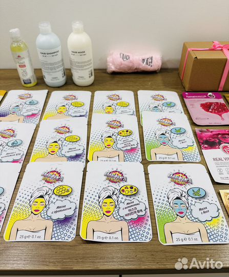 Огромный пакет косметики подарочный уходовый новый