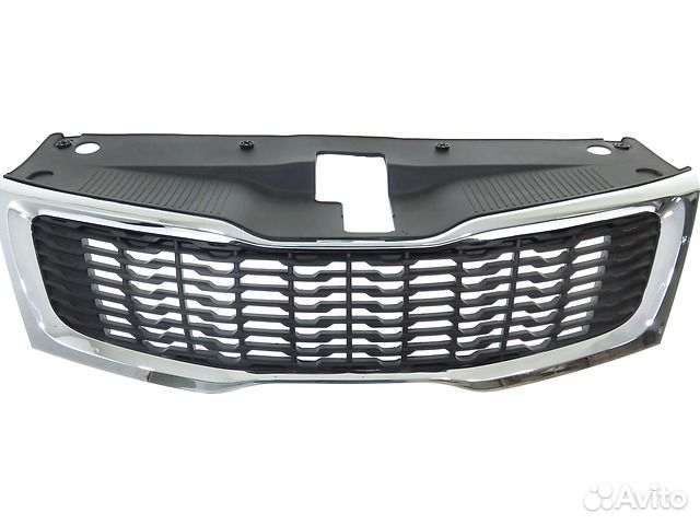 Решетка радиатора (с хромированным молдингом) Rio