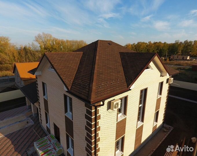 Гибкая черепица мягкая кровля