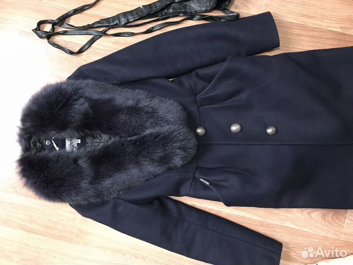 Пальто зимнее шерстяное