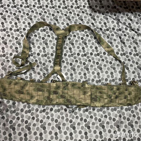 Разгрузочный пояс ссо Мох под баллистику с бирками