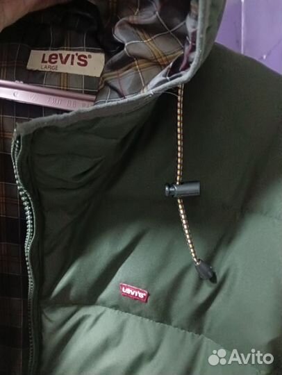 Пуховик мужской levis