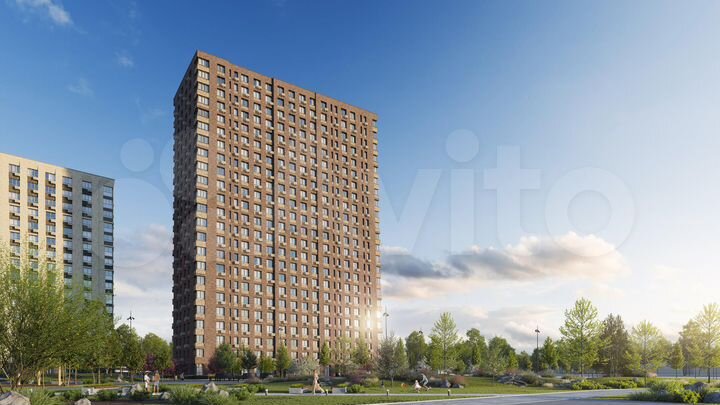 1-к. апартаменты, 35,9 м², 22/23 эт.