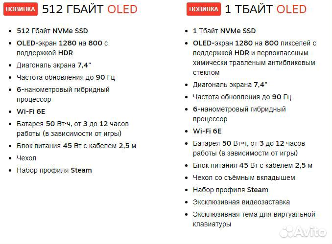 Steam deck oled 512gb (Новый, гарантия)
