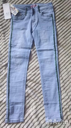 Джинсы для девочки 146