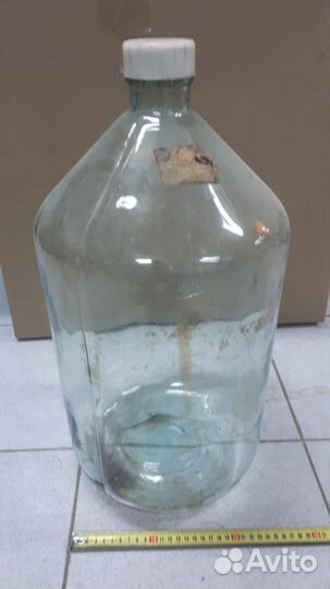 Бутыли стеклянные 15л, 20л для вина