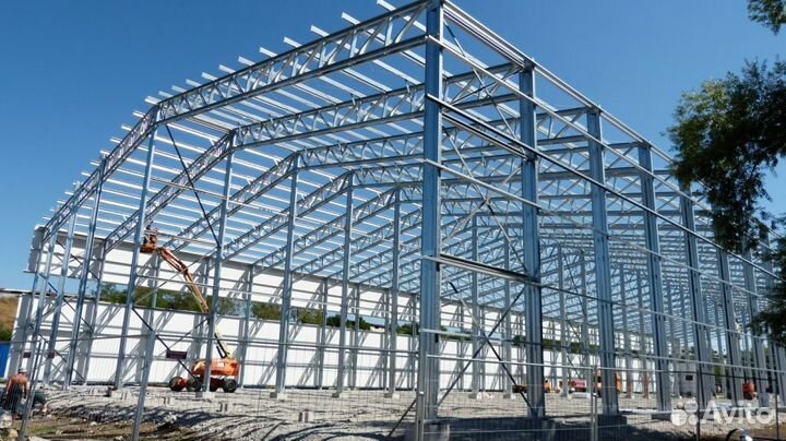 Быстровозводимые склады, ангары из сэндвич панелей