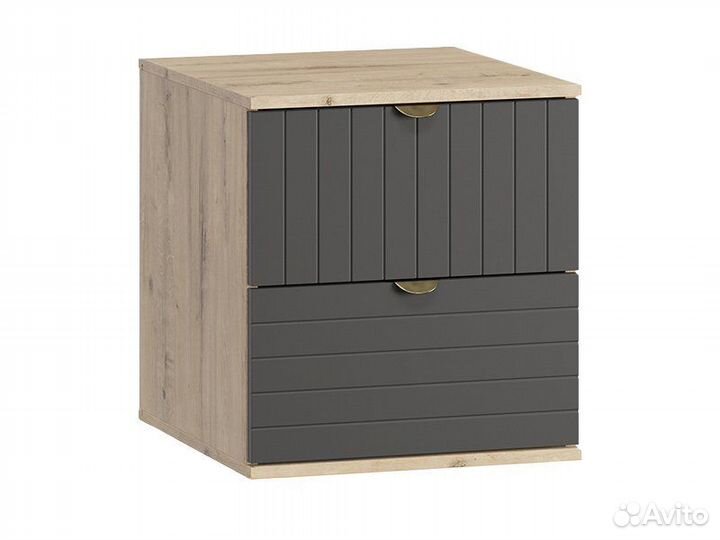 Тумба прикроватная Монблан-1 Line Grafit