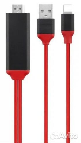 Кабель для Apple Lightning hdtv hdmi 2m LD7