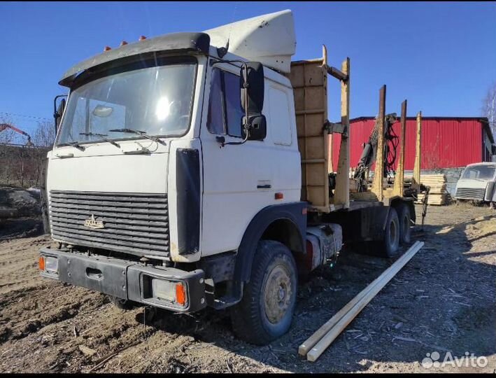 МАЗ 6303-40 с КМУ, 2001