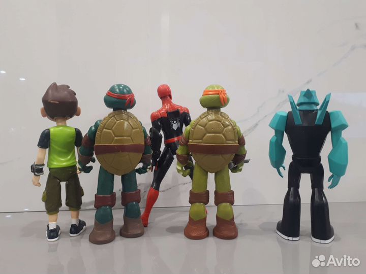Фигурки героев -Черепашки-ниндзя, Бен тен, Алмаз