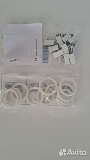 Крючки для штор IKEA