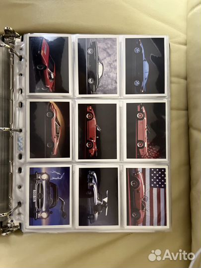 Коллекционные карты Автомобили мечты Dream Cars