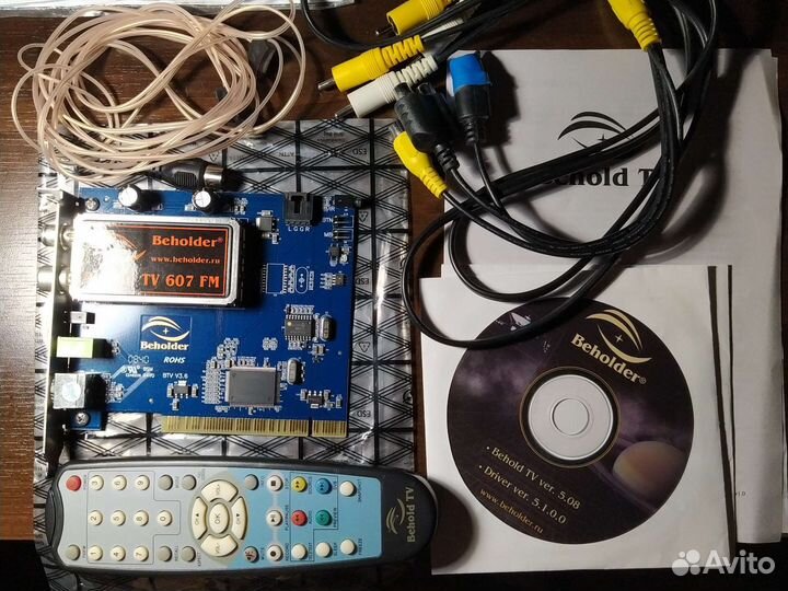 Плата тв тюнера Behold TB 607 FM