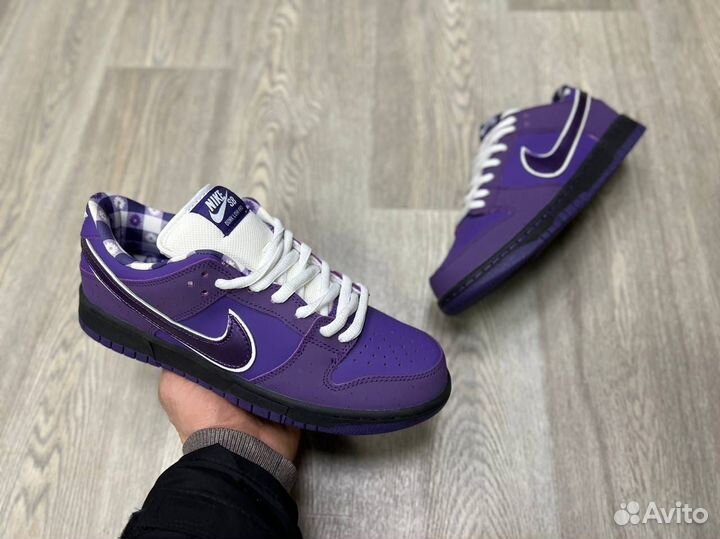 Кроссовки Nike SB Dunk Low Concepts Purple Lobster