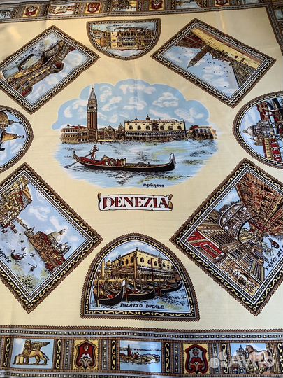 Платок СССР винтаж Венеция