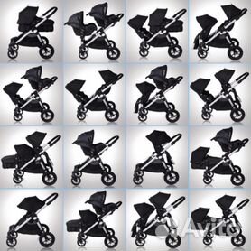 Double city store select baby jogger