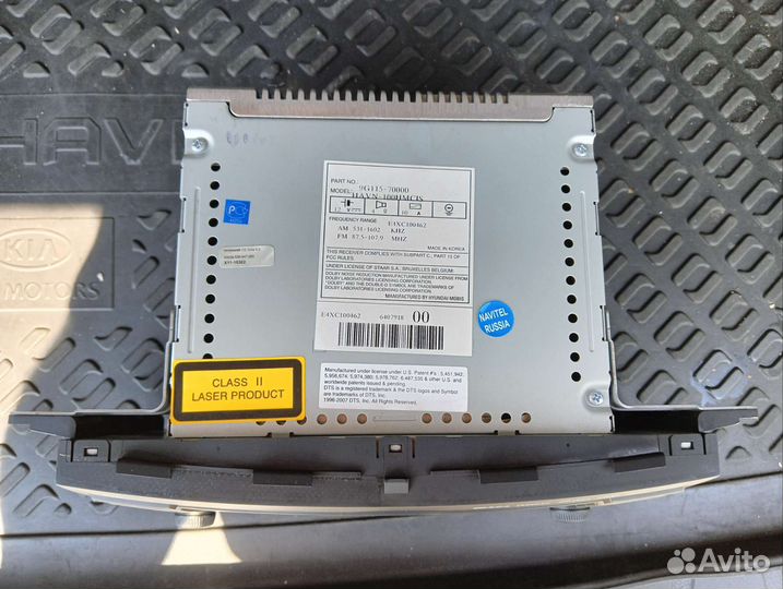 Оригинальная магнитола Kia Mohave