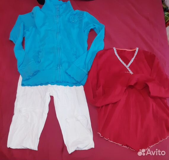 4 пакета одежды на девочку 158 рост