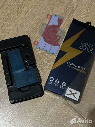 Новый аккумулятор iPhone X