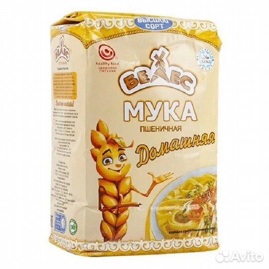 Мука пшеничная Белес Домашняя 1к