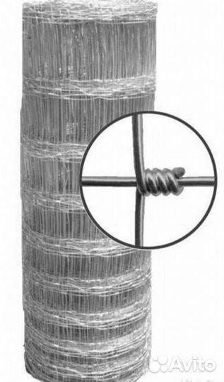 Сетка для ограждений, шарнирная 50метров