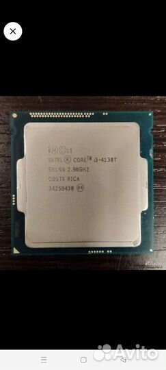 Процессоры 4590t, 4130t, g3220t