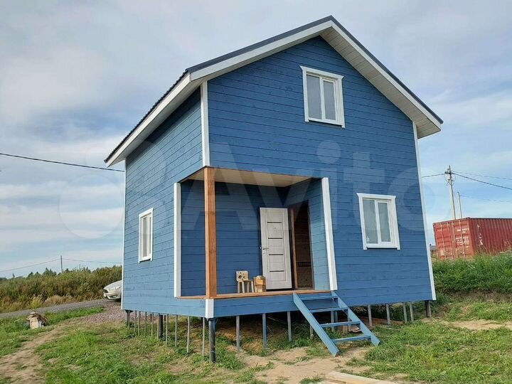 Дом 72 м² на участке 6 сот.