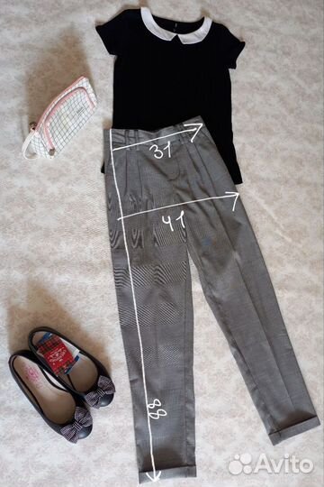 Школьные форма брюки и блузки 152-158 Reserved