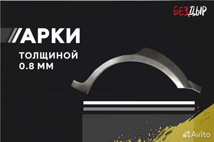 Кузовная арка Hyundai Starex H100 правая