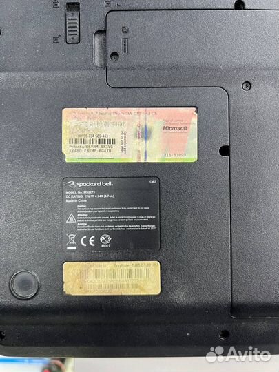 Ноутбук packard bell 3gb/256 gb