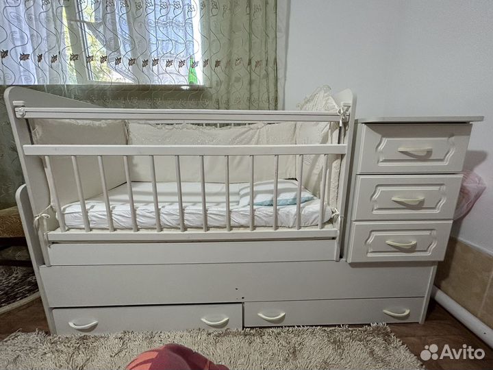 Детская кроватка трансформер