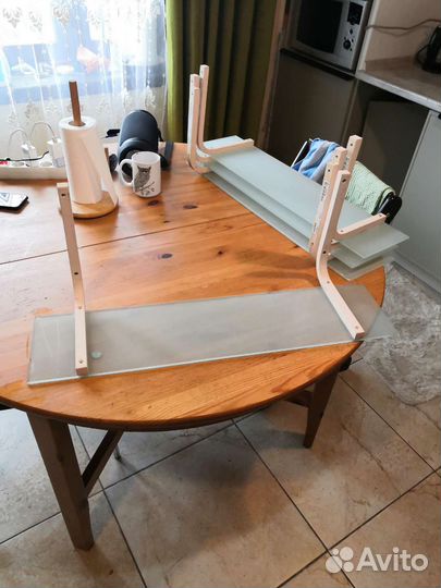 Полка стеклянная IKEA