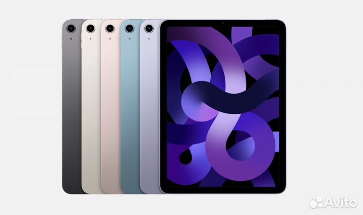 iPad Air 5 (2022) 256gb Wi-Fi Space Gray все цвета