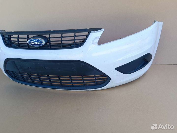 Передний бампер Форд Фокус 2 рестайлинг