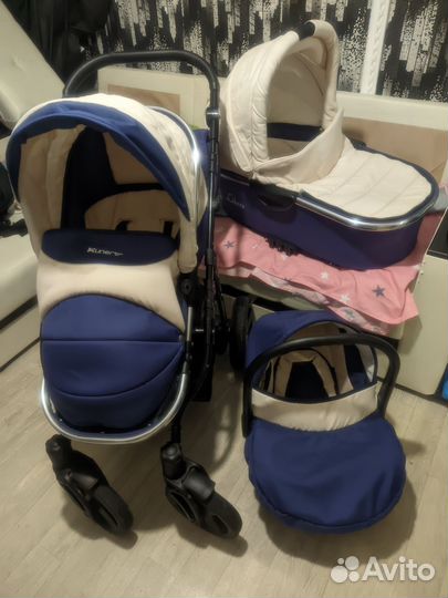 Коляска 3в1 Kunert Libero