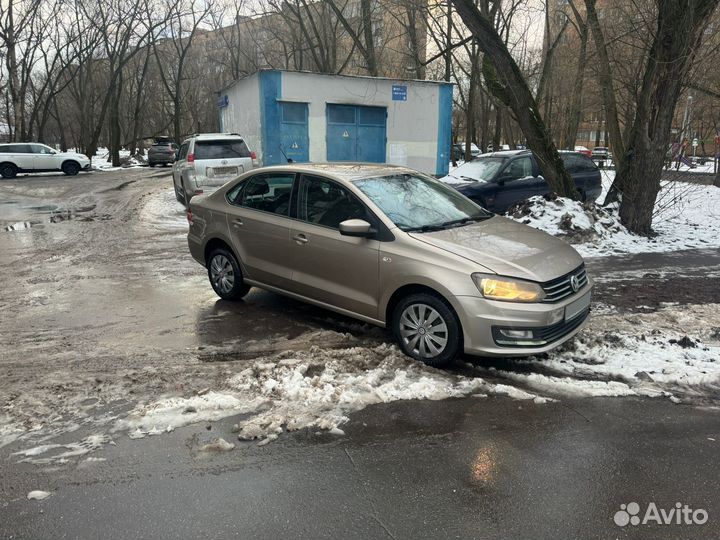 Volkswagen Polo 1.6 AT, 2017, 410 000 км