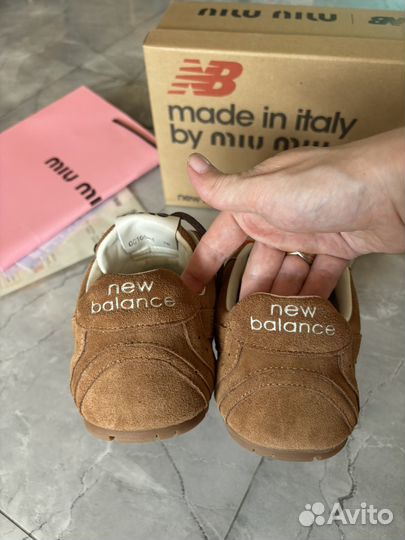 Кроссовки new balance miu miu