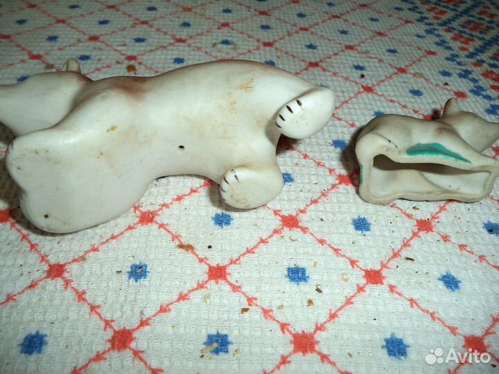 Фарфоровые статуэтки времен СССР 5 шт