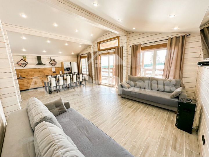 Коттедж 120 м² на участке 20 сот.