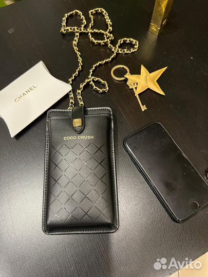 Chanel vip gift сумочка-чехол для телефона ориг